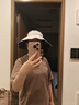 蕉下（beneunder）春夏防曬帽漁夫帽遮陽(yáng)帽女士貝殼遮陽(yáng)帽子女透氣防紫外線(xiàn) 【升級款】落櫻粉 曬單實(shí)拍圖