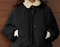 森馬（Semir）羽絨服女插肩袖可脫卸毛領(lǐng)2025冬季oversize花苞外套109725113017 曬單實(shí)拍圖
