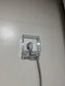施耐德電氣 86型防水盒 IP55電源插座透明防濺盒防水面板蓋天甲系列E223R_TR 曬單實(shí)拍圖