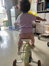 永久（FOREVER）永久兒童自行車(chē)永久自行車(chē)兒童 自行車(chē)3-6歲折疊自行車(chē)兒童單車(chē) 高配黃|一體輪+折疊+輔助輪+禮包 12寸|身高80-110cm 曬單實(shí)拍圖