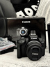 佳能（Canon）R50+RF-S18-45mm 旅行家用vlog視頻 微單數碼相機套機 小型便攜高清4k數碼照相機 R50+18-45mm鏡頭 黑色套機 曬單實(shí)拍圖