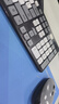 AOC KM720無(wú)線(xiàn)鍵盤(pán)鼠標套裝 電腦鍵盤(pán) 撞色鍵盤(pán) 防濺灑設計 商務(wù)辦公家用鍵盤(pán) 黑色 曬單實(shí)拍圖