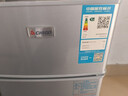 志高（CHIGO）小冰箱迷你小型家用冷藏冷凍兩用宿舍出租房用雙門(mén)辦公室電冰箱節能省電 【店長(cháng)推薦】48L銀色【三天約一度電】 曬單實(shí)拍圖