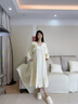 思莉太太 SLEEP TIGHT睡裙女款2025新款春秋純棉長(cháng)袖大碼公主風(fēng)波點(diǎn)長(cháng)款可外穿睡衣裙子 SH2409 M (160) 曬單實(shí)拍圖