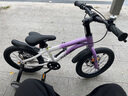 鳳凰兒童自行車兒童山地學(xué)生車小孩單車帶輔助輪3-6-10-12歲小中大童 烏梅紫丨單速輻條輪+雙碟剎+禮包 16寸 曬單實拍圖