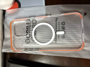 猩球衛(wèi)士高級感防指紋適用Apple/蘋果iPhone16ProMax磁吸瓦楞手機(jī)殼超薄行李箱條紋保護(hù)套磨砂外殼橙 曬單實(shí)拍圖