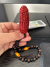 歐陽(yáng)先生【歐陽(yáng)先生】文玩小玉米盤(pán)玩手把件迷你玉米新寵紅色玉米可做手串 精選小玉米仿蜜蠟桶珠款GSF-B07-201 曬單實(shí)拍圖