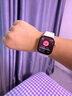 Apple/蘋(píng)果 Watch Series 10 智能手表GPS款42毫米玫瑰金色鋁金屬表殼淡桃粉色運(yùn)動(dòng)型表帶M/L MX1V3CH/B 曬單實(shí)拍圖