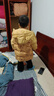 鴨鴨兒童羽絨服中長(cháng)款童裝中大童加厚男童女童可愛(ài)洋氣冬季外套YD 姜黃色 110 曬單實(shí)拍圖