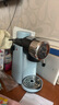 小熊（Bear）(Bear) 咖啡機 家用全半自動(dòng)意式小型打奶泡咖啡機5Bar泵壓式高壓萃取濃縮咖啡蒸汽奶泡 KFJ-A02N1 【淺藍色】萃取奶泡二合一 曬單實(shí)拍圖