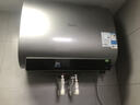 美的（Midea）60升玲瓏超薄雙膽扁桶電熱水器3300W家用一級能效鎂棒免換速熱F6033-UD5(HE)以舊換新國家補貼 曬單實(shí)拍圖