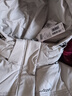 雪中飛【鵝絨】秋冬新款時(shí)尚百搭大口袋反復袖口長(cháng)款連帽女式羽絨服女 石竹灰|8080 S 160/84A 曬單實(shí)拍圖