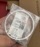 九樂(lè )經(jīng)典光面實(shí)心推拉銀手鐲子足銀999女年輕款送女友七夕情人節禮物 20克光面推拉手鐲 曬單實(shí)拍圖
