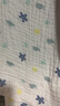潔麗雅（Grace）A類(lèi)純棉嬰兒紗布浴巾男女寶寶洗澡巾新生兒用品大毛巾被110*110cm 曬單實(shí)拍圖