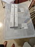 宜家（IKEA）SAMLA薩姆拉高透明收納箱塑料書(shū)籍衣服玩具整理收納神器 有蓋45公升 曬單實(shí)拍圖