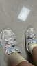 斯凱奇（Skechers）奶茶熊女鞋秋季厚底老爹鞋軟底百搭熊貓鞋休閑運動鞋149238 曬單實拍圖