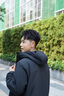 森馬（Semir）王安宇同款棉服男發(fā)熱科技棉外套三防保暖棉衣25新款冬裝連帽上衣 黑色90001 2XL 曬單實拍圖