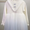 巴拉巴拉balaOne童裝女公主裙2025秋冬兒童連衣裙針織網(wǎng)紗裙209425111001 曬單實(shí)拍圖