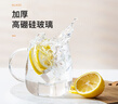 物生物（RELEA）茶杯男茶水分離杯玻璃杯水杯辦公泡茶杯子耐高溫花茶杯教師節(jié)禮物 曬單實拍圖