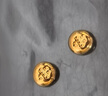 皇工世家黃金投資金9999足金小金豆金豆子1克存金攢金1g小金珠 1g送攢金瓶  HGJ467 曬單實(shí)拍圖