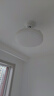 歐普（OPPLE）風(fēng)扇燈吊扇燈24瓦LED照明低噪音餐廳臥室吊燈燈具包安裝 冰風(fēng)白 曬單實(shí)拍圖