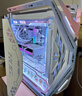 華碩（ASUS）ROG GR701創(chuàng  )世神 白色機箱吹雪 EVA系列定制 UV噴繪改色全塔主題定制機箱 翻毛皮定制ARGB全套燈板 幻彩高達【白機箱+戰斗角+UV燈板】現有方案定制 曬單實(shí)拍圖