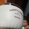 泰福高（TAFUCO）316不銹鋼泡面碗學(xué)生食堂打飯上班族飯盒可瀝水0.9L內置餐具T5272 曬單實(shí)拍圖
