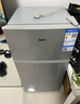 奧克斯（AUX）家用雙門(mén)迷你小型冰箱 冷藏冷凍保鮮小冰箱 宿舍租房節能電冰箱 【國家補貼】BCD-24K118 基礎款 銀色 曬單實(shí)拍圖