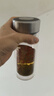 蘇泊爾（SUPOR）玻璃杯茶水分離男士水杯雙層高硼硅玻璃耐高溫大容量泡茶杯子禮物 行硯黑500mL 曬單實拍圖