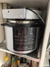 美的（Midea）電壓力鍋電高壓鍋高壓電飯鍋微壓電飯煲6升0涂層304不銹鋼不粘家用加深雙內(nèi)膽3-12人煲湯燉肉煮飯 【少鹽提鮮】0涂層不銹鋼 6L 曬單實拍圖