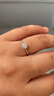 喜鉆雪心印記鉆戒鉑金鉆石戒指女克拉效果求婚結婚鉆戒送女友生日禮物 【現貨推薦】鉑金13分 曬單實(shí)拍圖