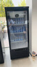 新飛（frestec）展示柜冷藏保鮮柜酒水飲料柜保溫冷暖兩用一體展示柜酒店商用冰柜風(fēng)冷無(wú)霜立式冰箱水果超市冷柜 單門(mén)黑色218L【升級冷熱兩用】 曬單實(shí)拍圖