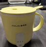 富得萊養(yǎng)生壺 熱牛奶杯 迷你小型全自動恒溫一人用 辦公室燉煮燒水煮茶一體機 加熱暖暖杯神器 黃色0.5L 曬單實拍圖