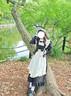 JIOESC絲襪女性感純欲日系芭蕾風可愛防勾絲洛麗塔cosplay打底襪連褲襪 白色 【120D】 1雙 均碼 【80-140斤】 曬單實拍圖