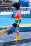 泰蘭尼斯春季男童女童卡通防水雨靴防滑可愛(ài)卡通兒童雨鞋黃色31 曬單實(shí)拍圖