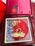 足金天鵝結婚禮物送新人新娘閨蜜朋友新婚高級創(chuàng  )意輕奢的高檔擺件 心心相印天鵝-輕奢金箔30*30厘米 曬單實(shí)拍圖