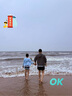 LI-NING KIDS李寧兒童短袖夏季寬松休閑運動男童上衣輕薄冰絲透氣大童速干T恤 白色-小標【輕薄速干款】 170 cm 曬單實拍圖