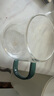 憶壺茶（YIHUTEA）耐熱玻璃杯套裝加厚家用四色喝水杯子果汁杯牛奶咖啡杯大容量茶杯 四色杯 4只裝* 400ml 曬單實拍圖
