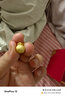 周大生腕美小福袋轉(zhuǎn)運(yùn)珠果凍琺瑯足金手鏈生日送女友禮物 吉多多 1.1g 曬單實(shí)拍圖
