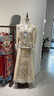 捷順行服裝店模特道具半身臺女裝店櫥窗衣服展示架全身假體婚紗模特 針織白棉 仿古方板/皇冠頭 曬單實(shí)拍圖