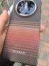 PITAKA適配華為x6手機殼MateX6典藏版凱夫拉磁吸快充輕薄自然編織膚感裸機感碳纖維紋男女款保護套 日落 曬單實(shí)拍圖