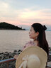 目丸蕾絲蝴蝶結草帽女夏季海邊沙灘度假遮陽(yáng)防曬氣質(zhì)法式甜美太陽(yáng)帽子 米色 曬單實(shí)拍圖