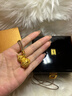 老鋪黃金古法手工足金花絲葫蘆（2號）吊墜（配繩） 金重約23.0g 曬單實(shí)拍圖