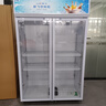 新飛（frestec）展示柜冷藏保鮮柜酒水飲料冰柜雙開(kāi)門(mén)冷藏柜酒店冷藏保鮮柜超市直冷玻璃門(mén)風(fēng)冷無(wú)霜冰箱立式冷柜 大雙門(mén)藍白上機900L【直冷省電】1.2米 曬單實(shí)拍圖