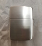 ZIPPO打火機之寶防風(fēng)煤油 纖巧銀機 珍藏款 商務(wù)系列生日禮物男士 單機 曬單實(shí)拍圖