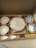 貞嘻餐具套裝14件套喬遷禮物實(shí)用送人碗碟碗具套裝日式餐盤(pán)筷子禮盒裝 4碗4勺4筷2盤(pán)-日式盒滕邊 曬單實(shí)拍圖