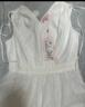 PORTS寶姿春夏新品女裝V-領(lǐng)無(wú)袖中長(cháng)連衣裙SM8D059MLN001 奶白色 S (4) 曬單實(shí)拍圖