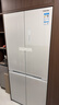 東芝（TOSHIBA）白珍珠549高容全嵌60cm超薄零嵌入式雙系統全自動(dòng)制冰十字雙開(kāi)對開(kāi)門(mén)風(fēng)冷無(wú)霜國家補貼家用電冰箱 GR-RF549WI-PM165 云脂白 曬單實(shí)拍圖