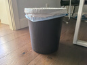 本迪壓圈垃圾桶17L大號廚房客廳家用衛生間垃圾桶辦公室宿舍紙簍 曬單實(shí)拍圖