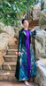 帝弗·潤馳2025秋冬裝女闊太太外套洋氣提花超長過膝款風(fēng)衣外套及踝長外套女 藏青色 L 曬單實(shí)拍圖